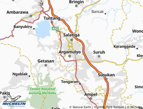 Mapa MICHELIN Tegalrejo - ViaMichelin