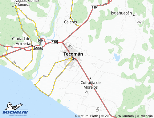 Mapa MICHELIN Ponciano Arriaga - ViaMichelin