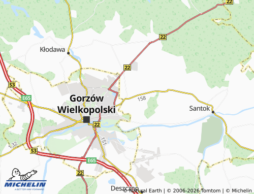 Carte MICHELIN Wawrów - ViaMichelin