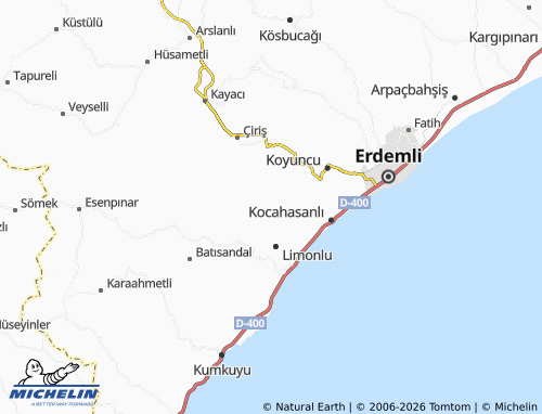 Mapa MICHELIN Üçtepe - ViaMichelin