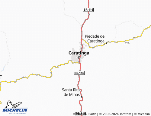 Mapa MICHELIN Bela Vista - ViaMichelin