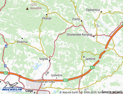 Mappa MICHELIN Rove - ViaMichelin