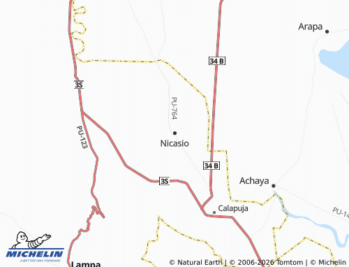 MICHELIN Nicasio map - ViaMichelin