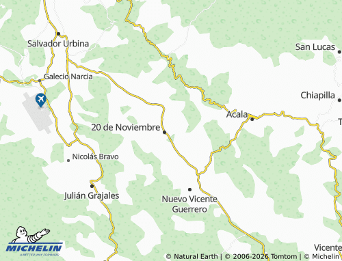 MICHELIN Tres de Mayo map - ViaMichelin