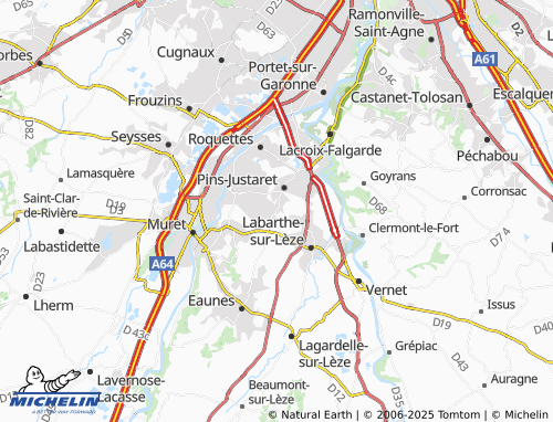 MICHELIN Villate map - ViaMichelin