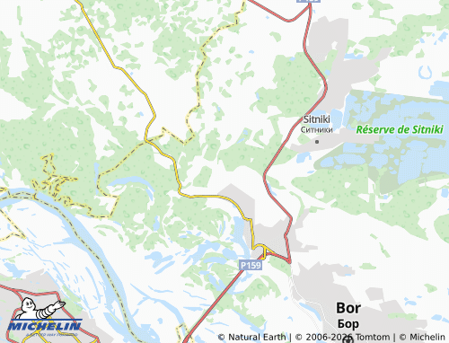 MICHELIN-Landkarte Borisovka - ViaMichelin