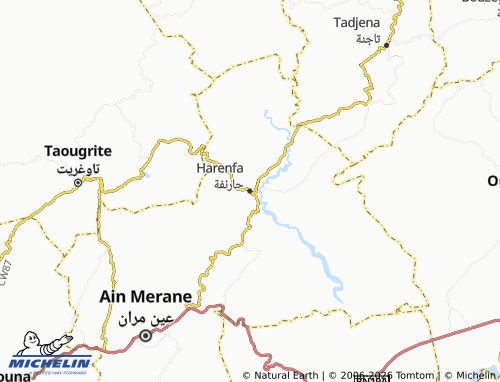 MICHELIN-Landkarte Harinfah - ViaMichelin