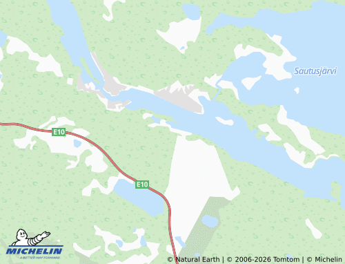 Mapa MICHELIN Poikkijärvi - ViaMichelin