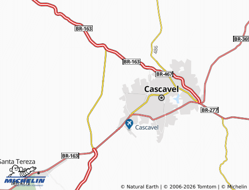 Mapa MICHELIN Santa Cruz - ViaMichelin
