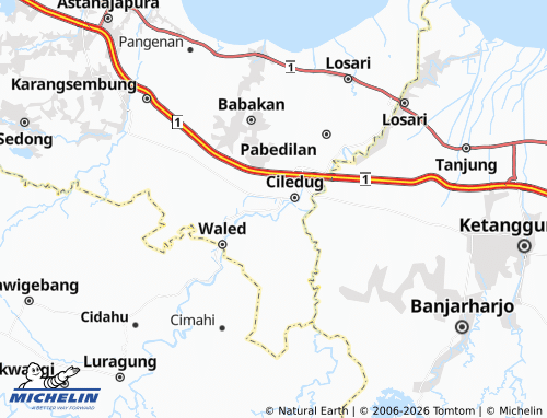 Mapa MICHELIN Jatiseeng Kidul - ViaMichelin