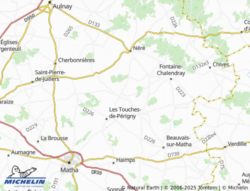 Mapa MICHELIN Le Gicq - ViaMichelin