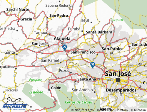 Mappa MICHELIN La Ribera - ViaMichelin