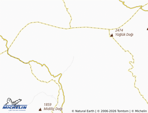 MICHELIN Özboynuinceli map - ViaMichelin