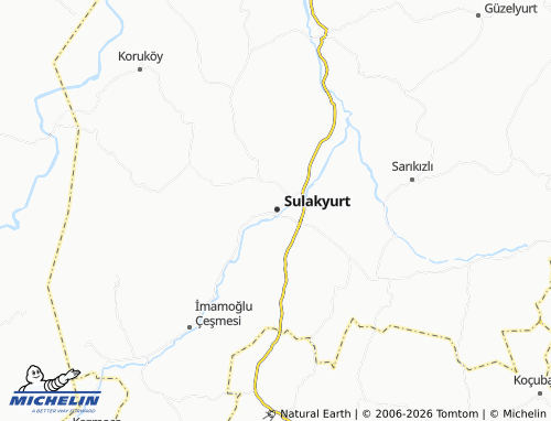 MICHELIN Yükselen map - ViaMichelin