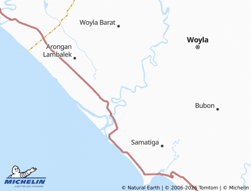 Mappa MICHELIN Cot Rambong - ViaMichelin
