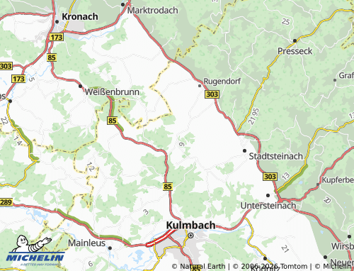 MICHELIN Grafendobrach map - ViaMichelin