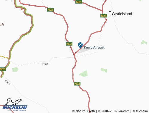 MICHELIN Farranfore map - ViaMichelin