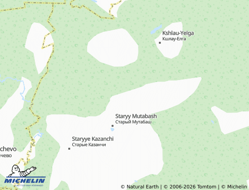 MICHELIN-Landkarte Tupraly - ViaMichelin