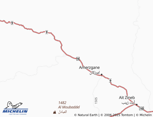 MICHELIN Ifleelat map - ViaMichelin