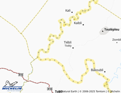 MICHELIN Bassobli map - ViaMichelin