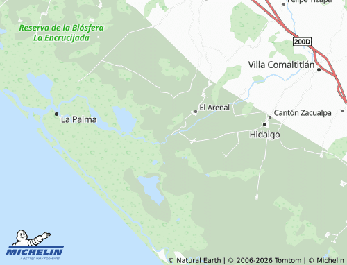 Mapa MICHELIN Benito Juárez - ViaMichelin