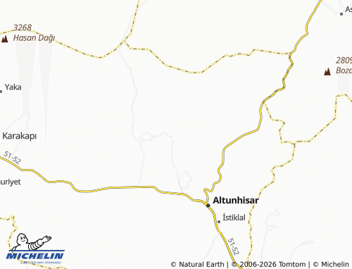Kaart MICHELIN Çömlekçi - ViaMichelin