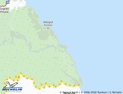 Mapa MICHELIN Sinemorets - ViaMichelin