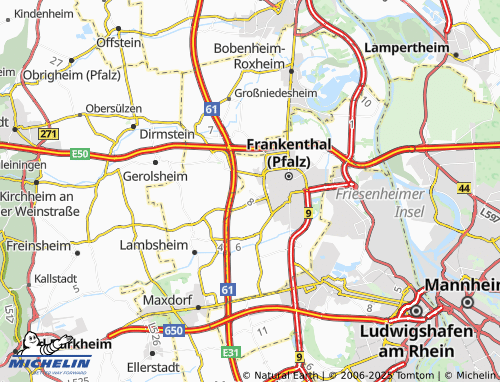 Mapa MICHELIN Ormsheimer Hof - ViaMichelin