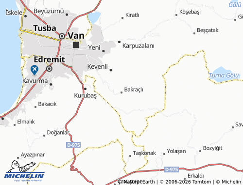Mappa MICHELIN Bakraçlı - ViaMichelin
