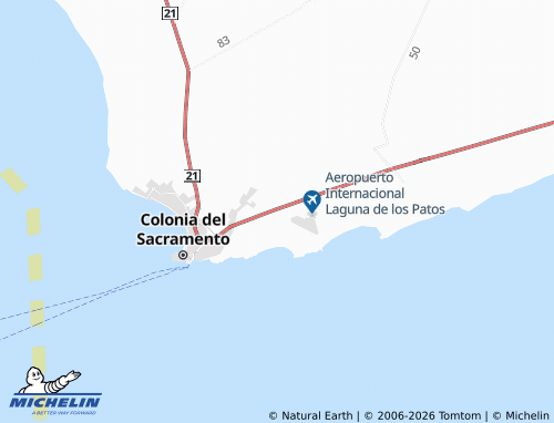 Mappa MICHELIN Laguna de los Patos - ViaMichelin