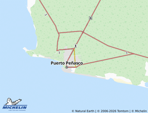 Mappa MICHELIN Colonia Lagos y Ríos - ViaMichelin