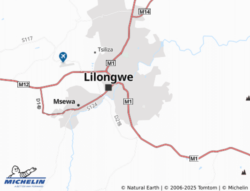 MICHELIN-Landkarte Bwaila South - ViaMichelin