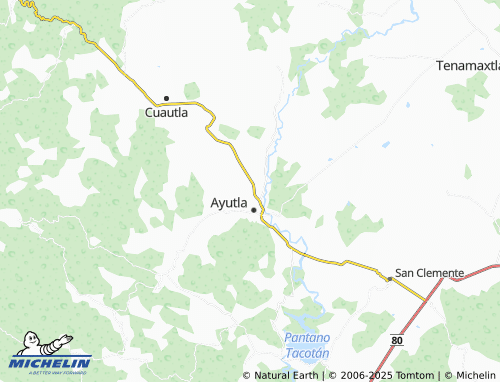MICHELIN La Esperanza map - ViaMichelin