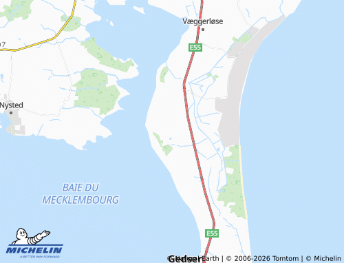 MICHELIN Stavreby map - ViaMichelin