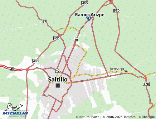 MICHELIN La Cantera Residencial map - ViaMichelin