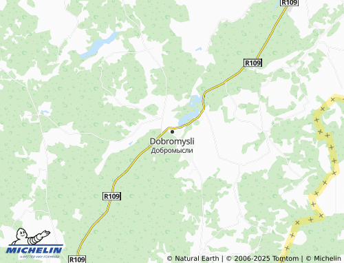 Mapa MICHELIN Dobromysli - ViaMichelin