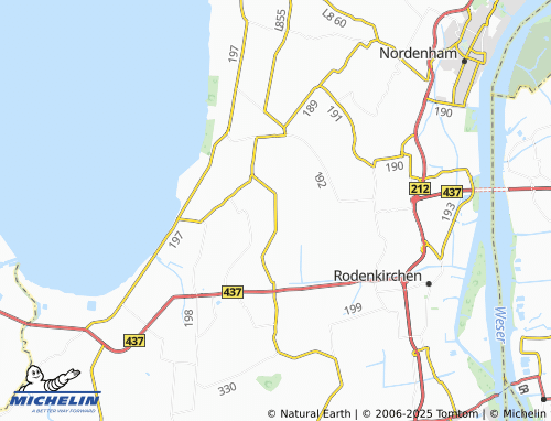 Carte MICHELIN Schweieraußendeich - ViaMichelin