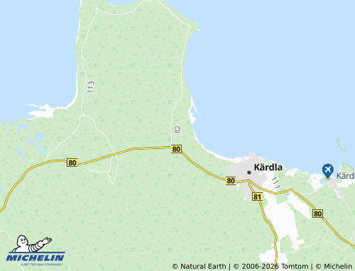 MICHELIN-Landkarte Tareste - ViaMichelin
