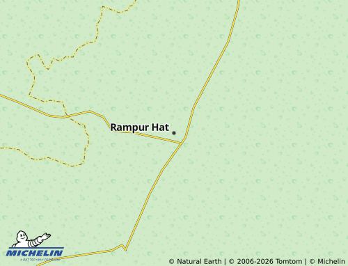 Kaart MICHELIN Rampur Hat - ViaMichelin