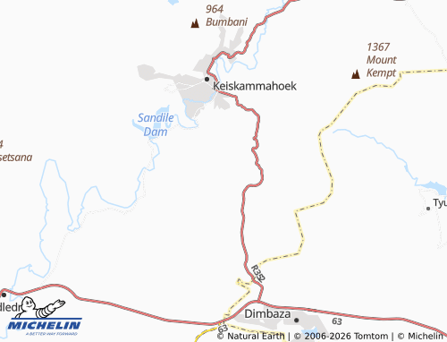 MICHELIN-Landkarte Quza - ViaMichelin