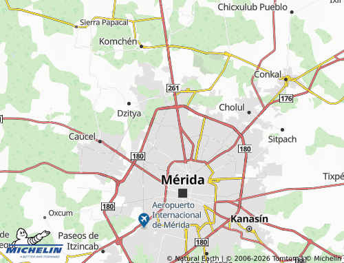 MICHELIN Bugambilias map - ViaMichelin