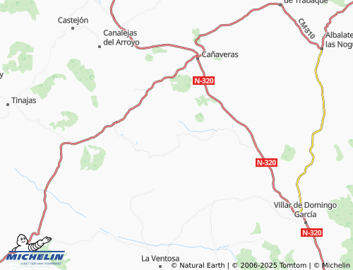 MICHELIN Olmedilla de Eliz map - ViaMichelin