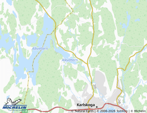 MICHELIN-Landkarte Östra Lonntorp - ViaMichelin