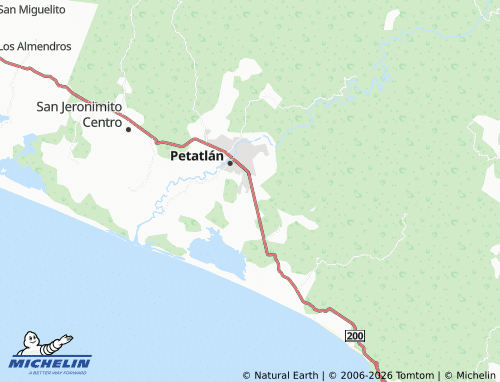 MICHELIN Campamento 28 de Junio map - ViaMichelin