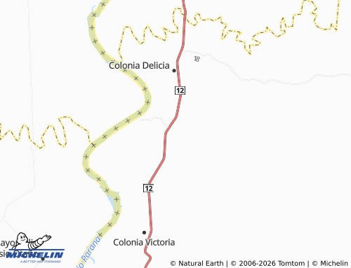 Mappa MICHELIN Pueblo Nuevo - ViaMichelin