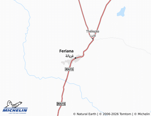Mappa MICHELIN Firyanah - ViaMichelin