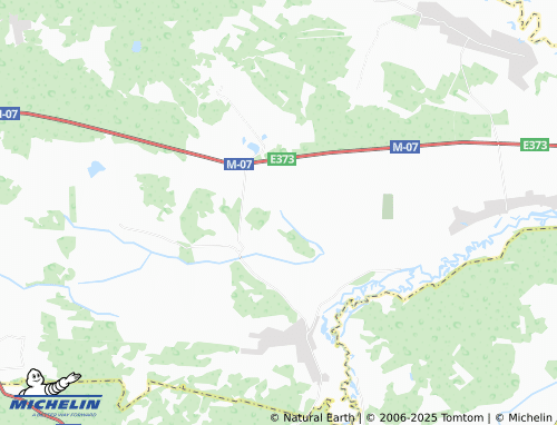 MICHELIN Budky map - ViaMichelin