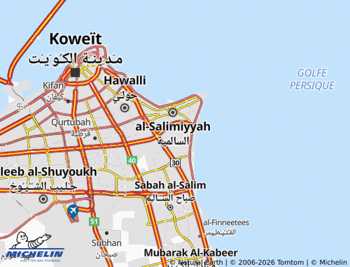 MICHELIN Al Rumaithiya map - ViaMichelin