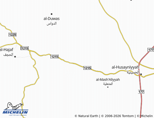 MICHELIN-Landkarte al-'Azeeziyyah - ViaMichelin