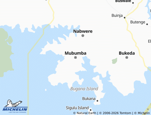 Mapa MICHELIN Mubumba - ViaMichelin